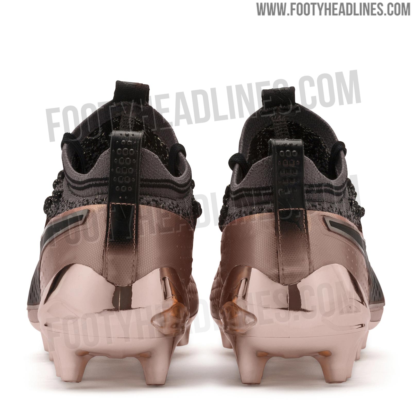 Rose gold puma football boots best sale